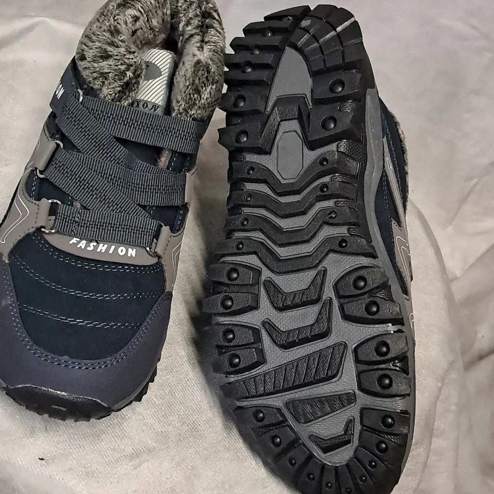 NWT Casual Lightweight Snow Boots,Waterproof Warm Fur Lined Unisex
